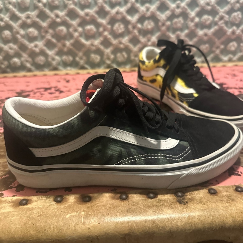 Rasta VANS Women’s Sz 8